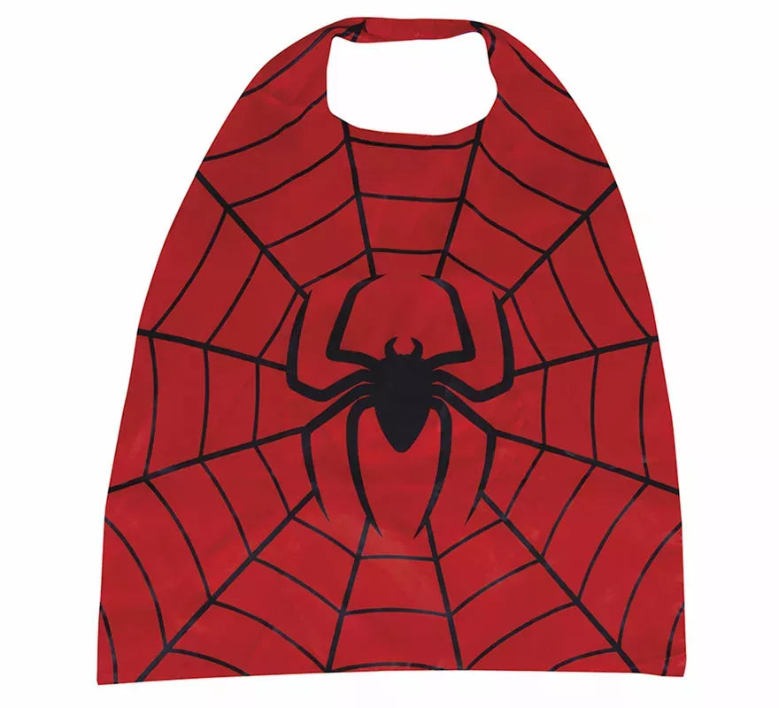 Translation missing: de.Conjunto Infantil Súper Araña: Antifaz y capa de 70 cms