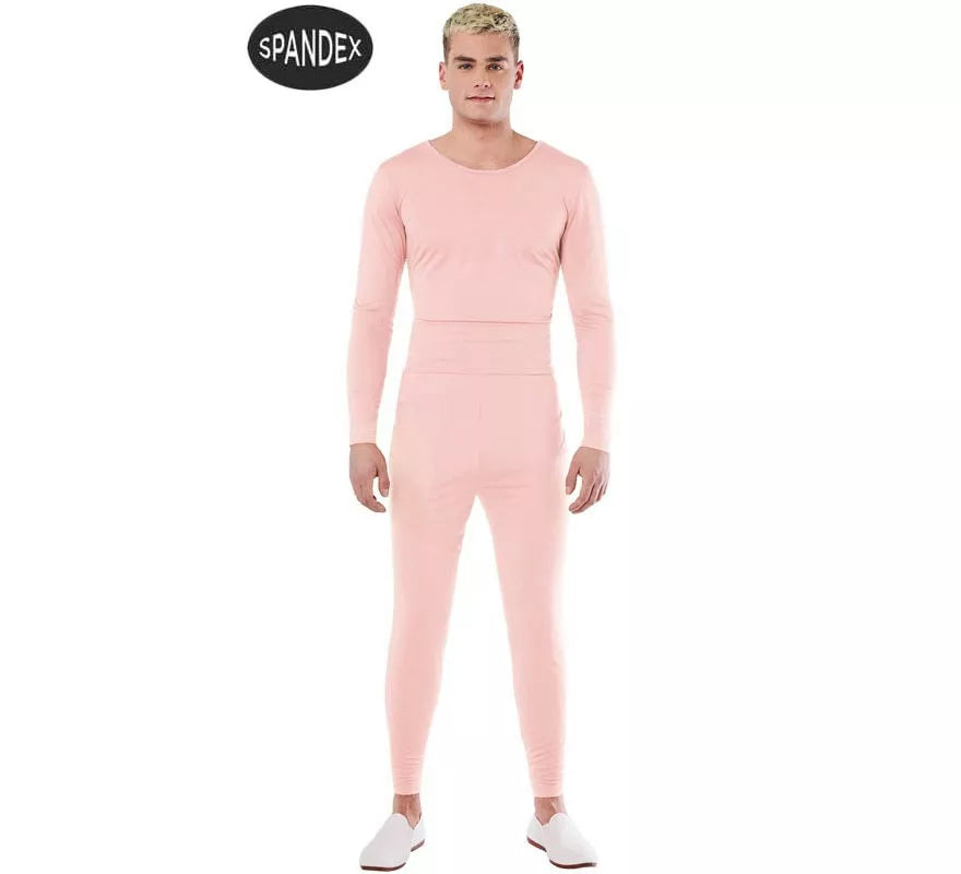 Translation missing: de.Conjunto Maillot Spandex en 2 piezas color Rosa hombre
