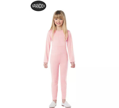 Conjunto Maillot Spandex en 2 piezas color Rosa para niños