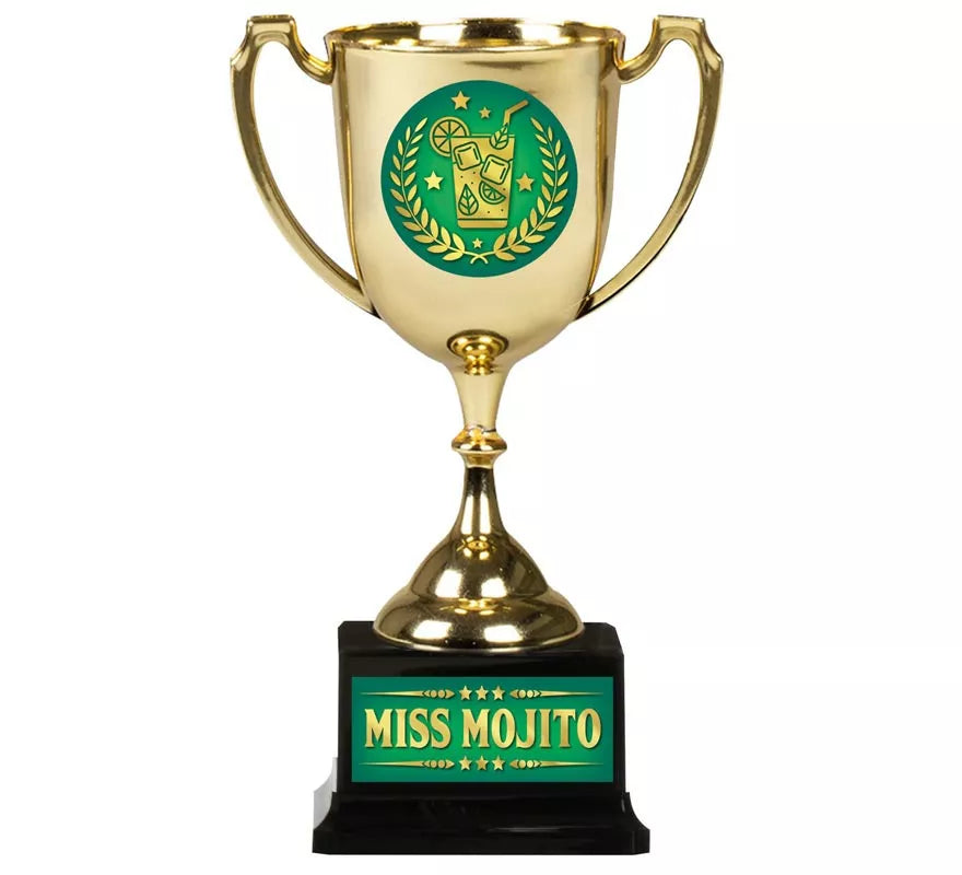 Translation missing: de.Copa Miss Mojito dorado y verde 18 cm