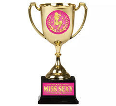 Tasse „Miss Sexy“ in Gold und Fuchsia 18 cm