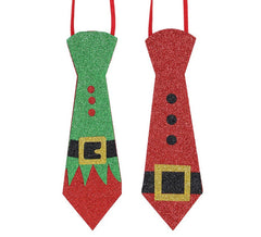 Binden Sie Weihnachtsmann- und Elfengürtel in verschiedenen Modellen von 8,5 x 24 cm