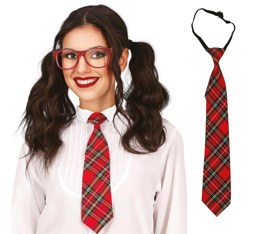 Translation missing: de.Corbata de Estudiante a cuadros de 45 cm