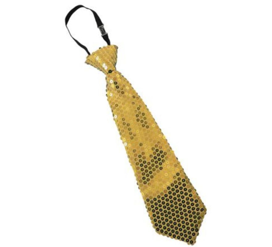 Corbata de Lentejuelas de 31 cm en varios colores