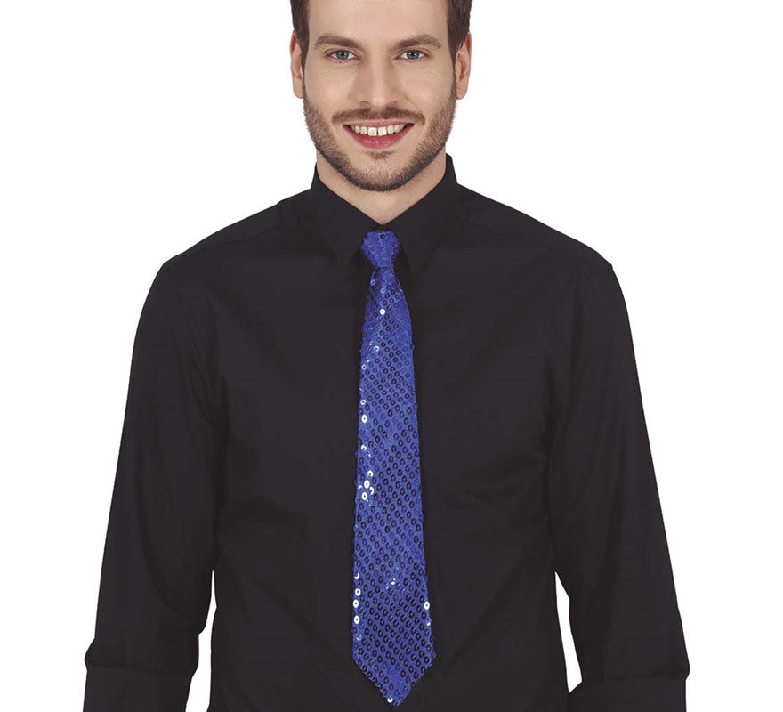 Corbata de Lentejuelas en varios colores de 35 cm