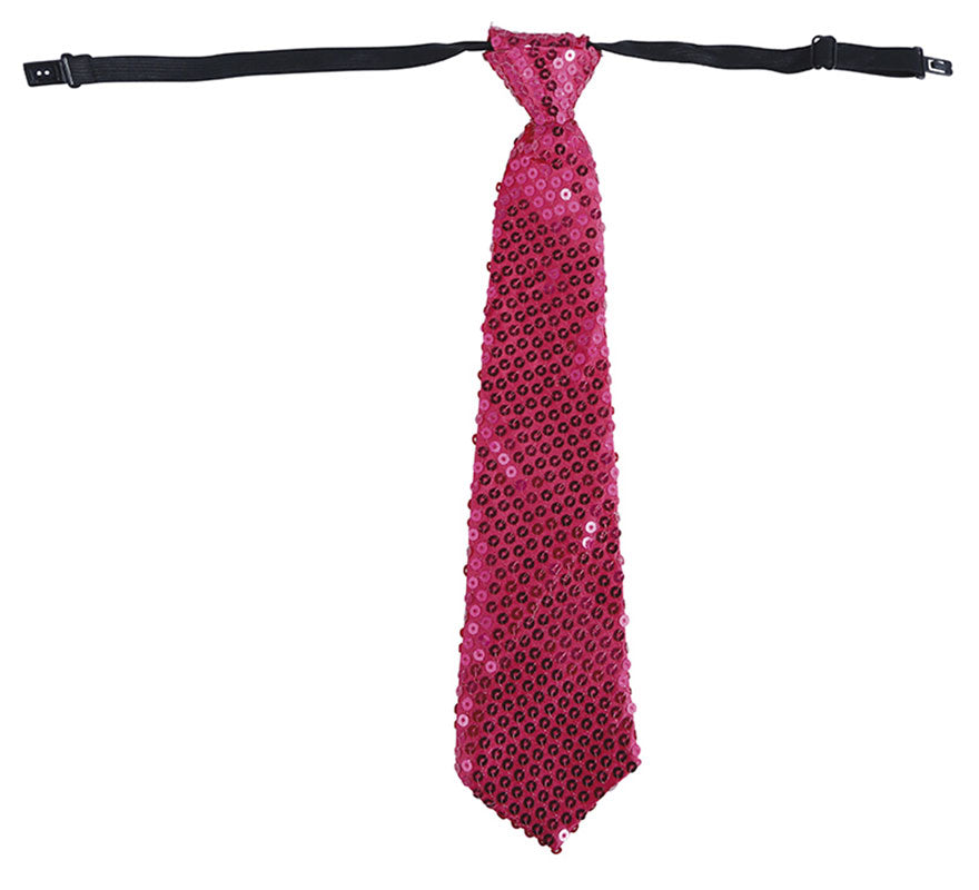 Corbata de Lentejuelas en varios colores de 35 cm
