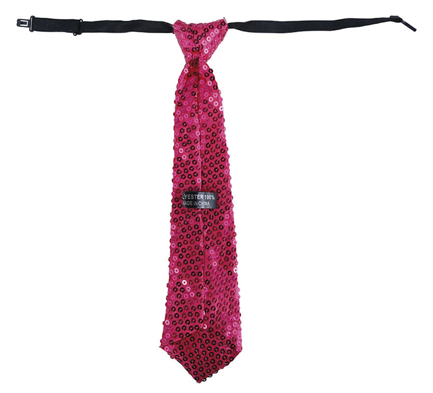 Corbata de Lentejuelas en varios colores de 35 cm