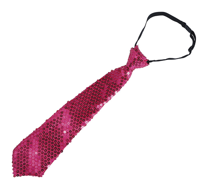Corbata de Lentejuelas en varios colores de 35 cm