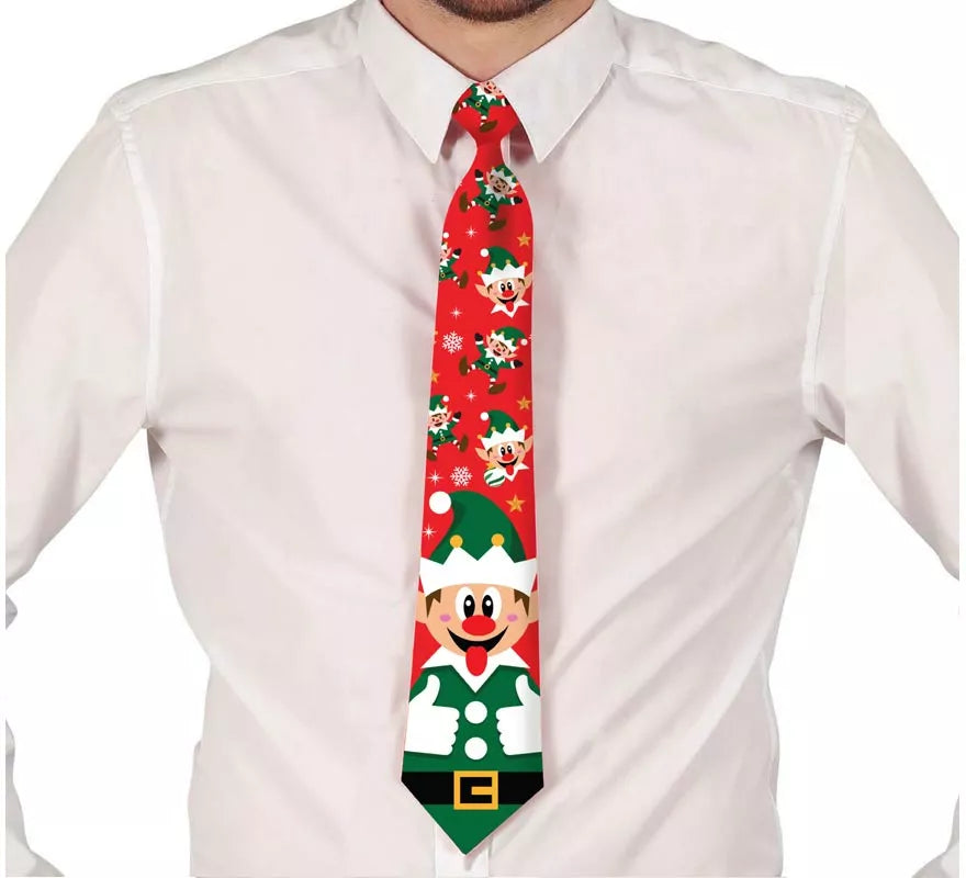Translation missing: de.Corbata Estampada de Elfo de 45 cm