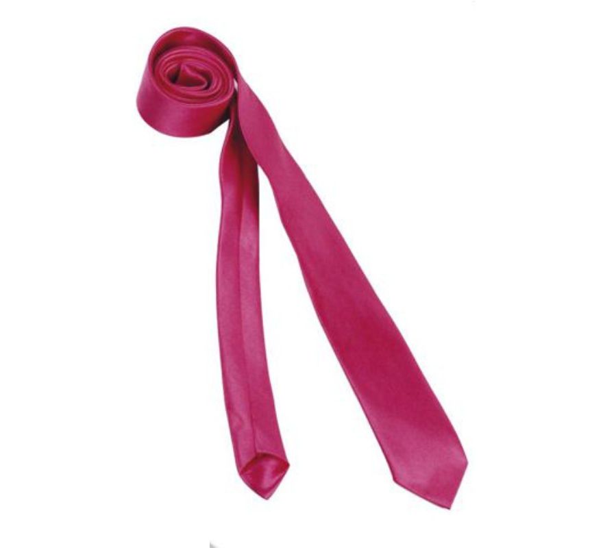 Corbata Fina de 75 cm en varios colores