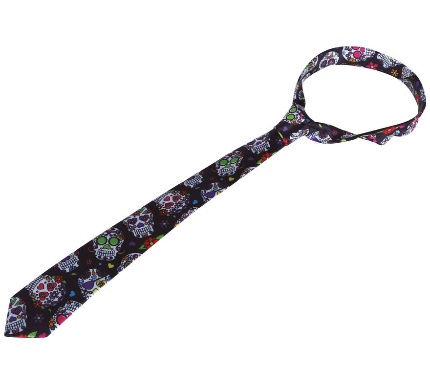 Translation missing: de.Corbata Gruesa con Calaveras Mexicanas