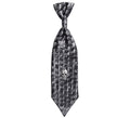 Corbata Halloween de Calavera Metalizada