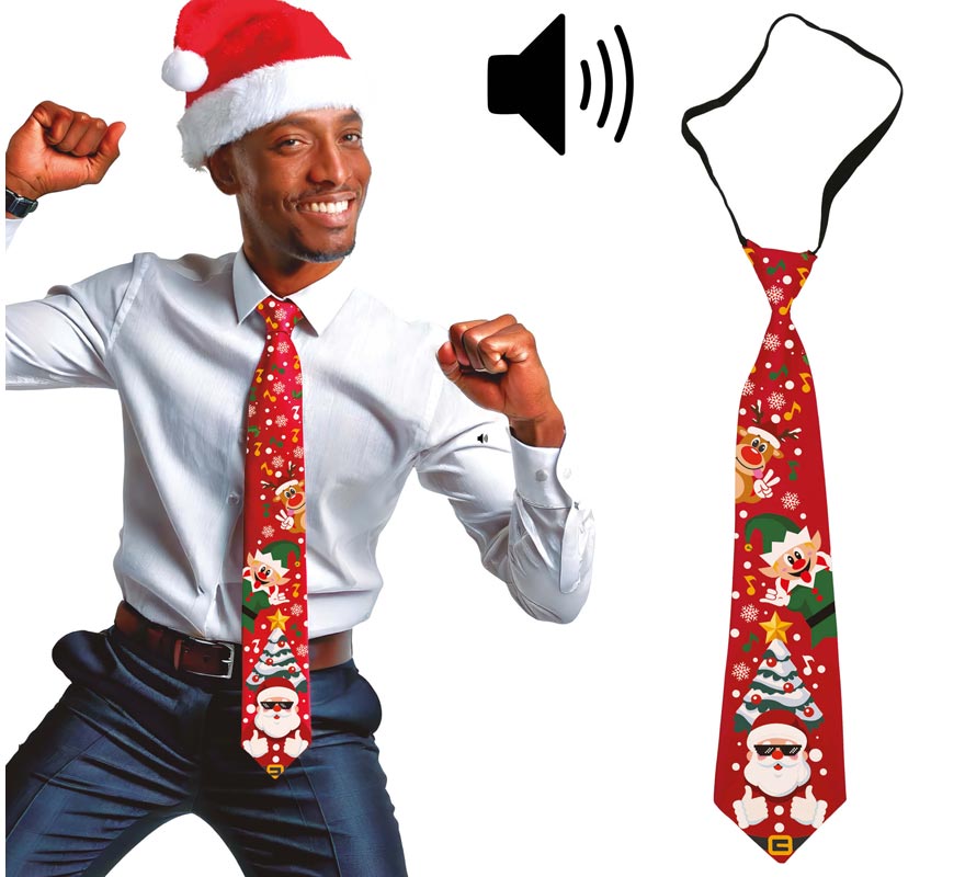Translation missing: de.Corbata Musical de Navidad