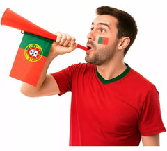 Kornett mit Flagge Portugals
