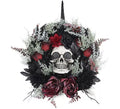 Corona de Calavera Halloween con Luz y Sonido