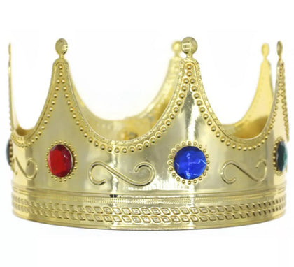 Corona de Rey Mago o Medieval Dorada