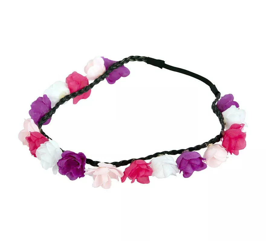 Translation missing: de.Corona Hippie de Flores de 60 cm