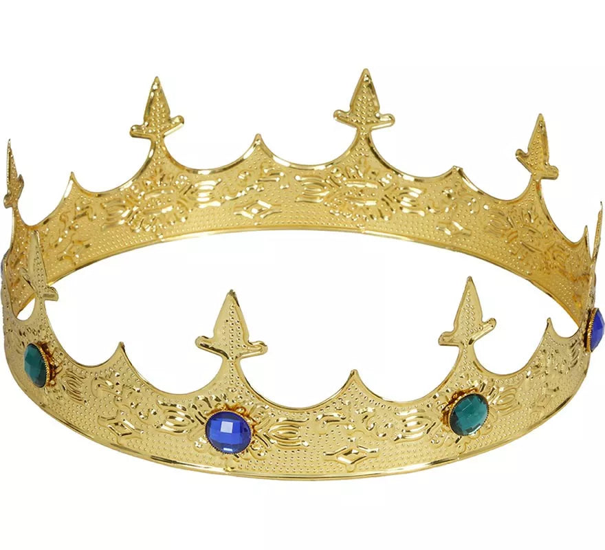 Corona Medieval Metálica adultos