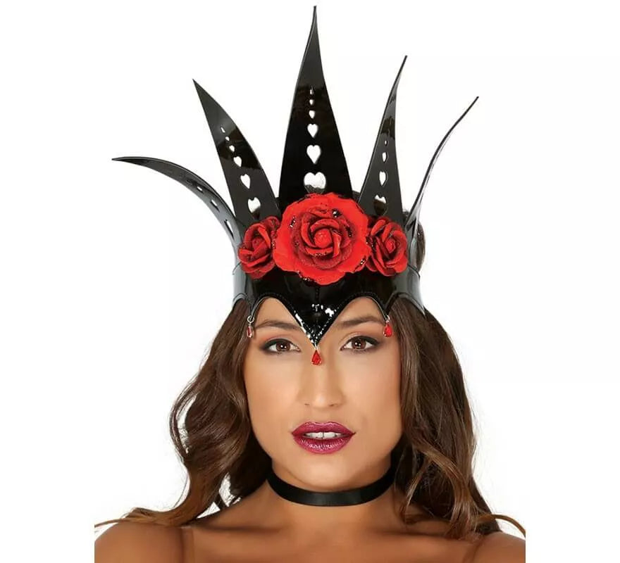 Translation missing: de.Corona Negra con Flores
