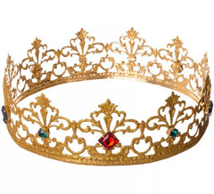 Krone des Weisen aus metallischem Gold