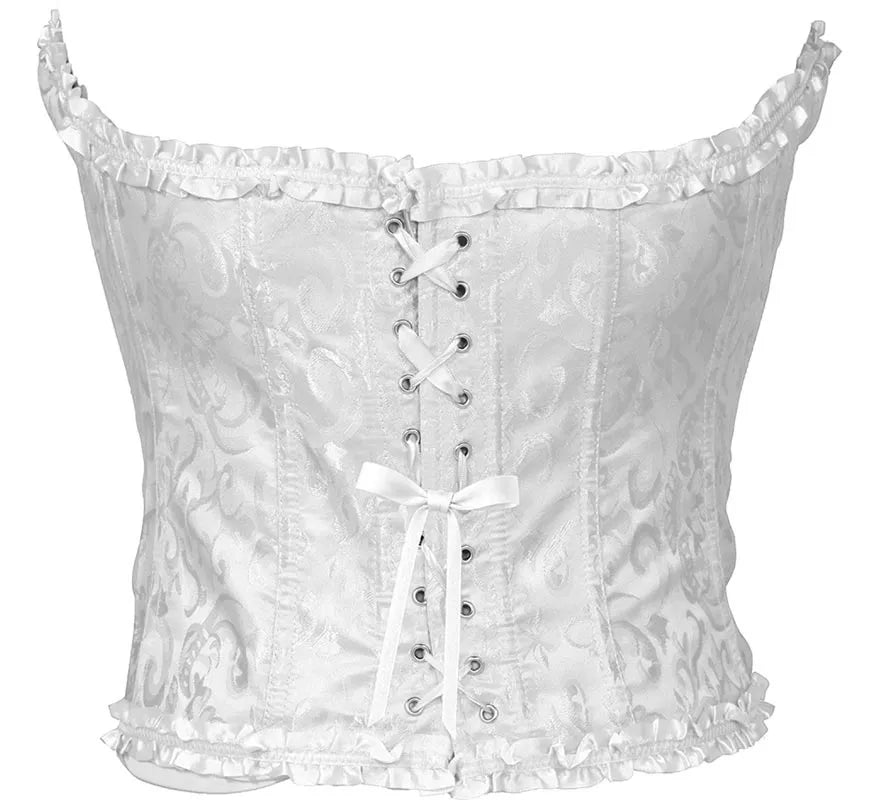 Translation missing: de.Corset blanco con Lazo para mujer