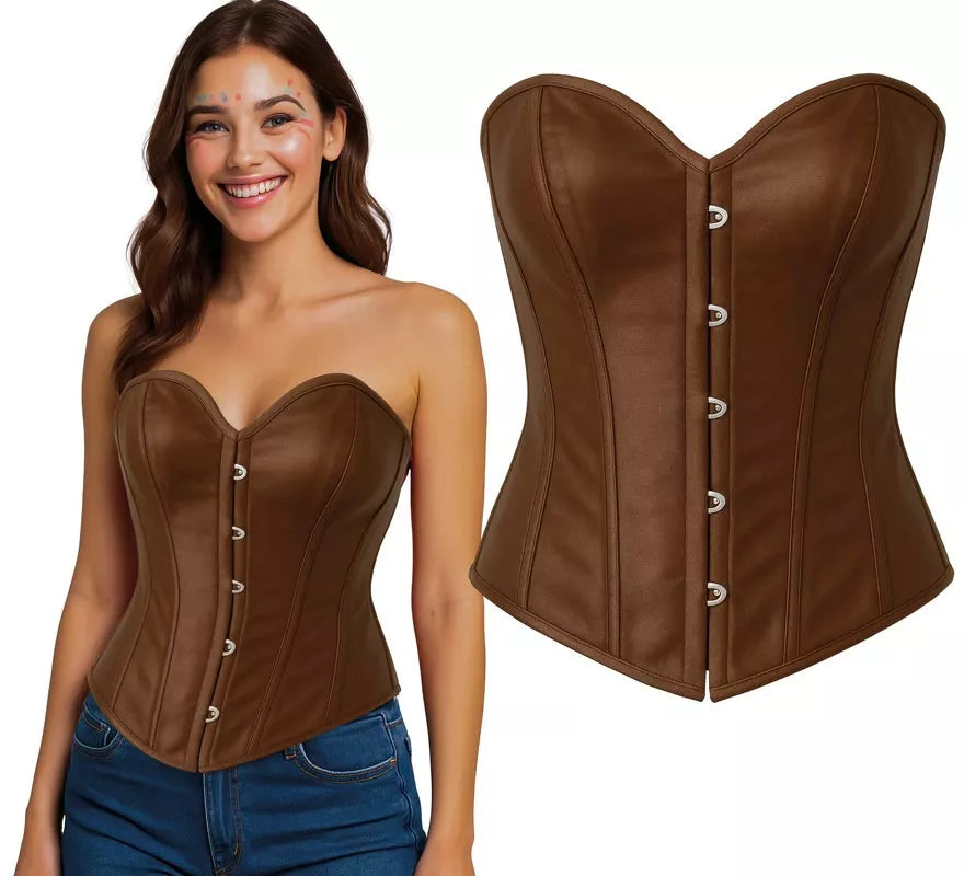 Translation missing: de.Corset marrón para mujer