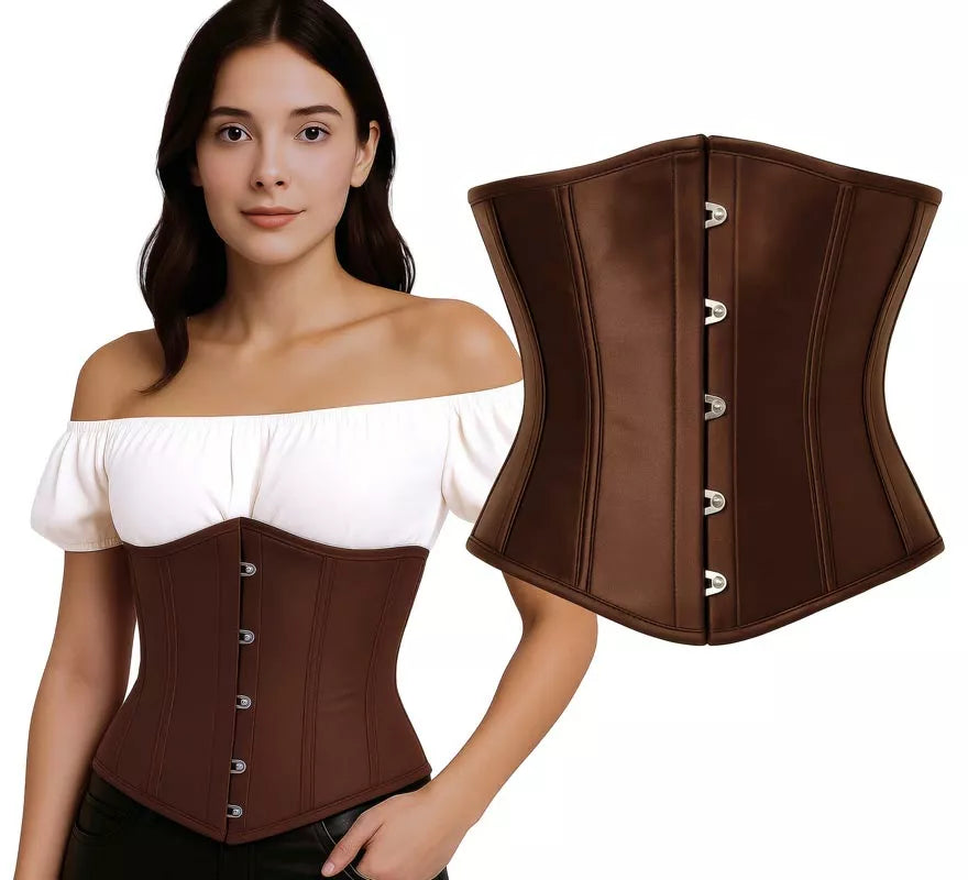 Translation missing: de.Corset Pirata marrón para mujer