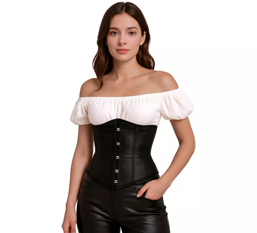 Translation missing: de.Corset Pirata negro para mujer