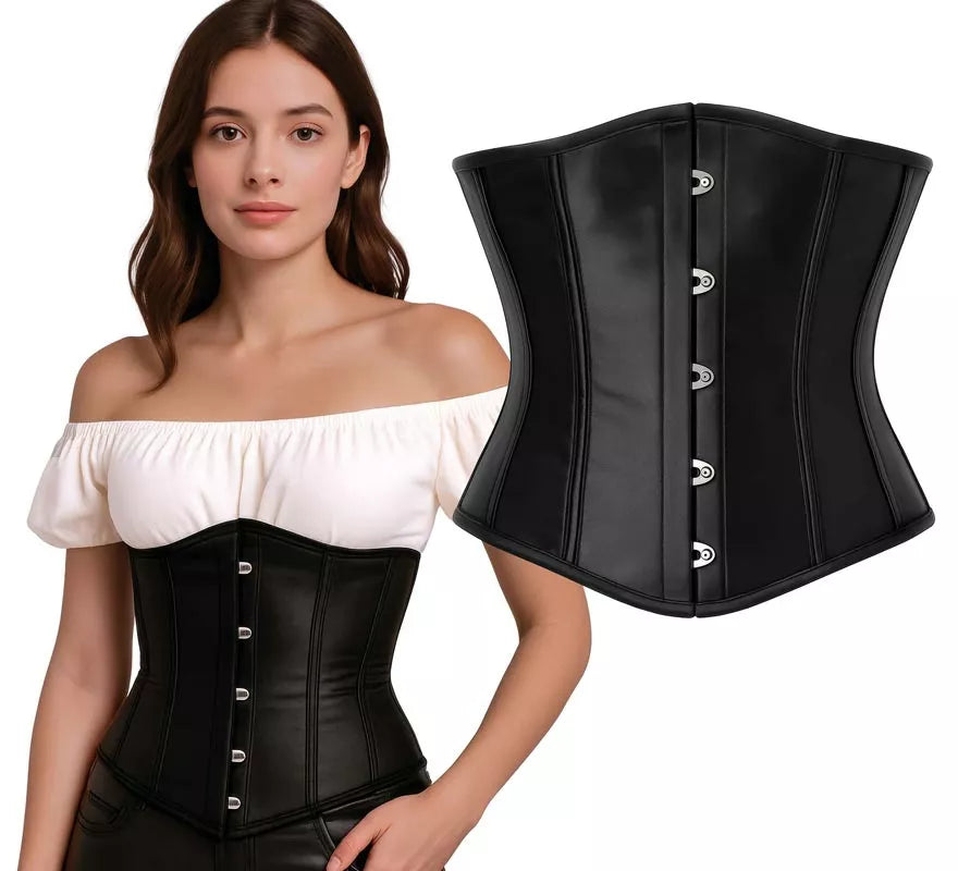 Translation missing: de.Corset Pirata negro para mujer