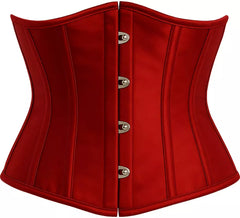 Rotes Piratenkorsett für Damen