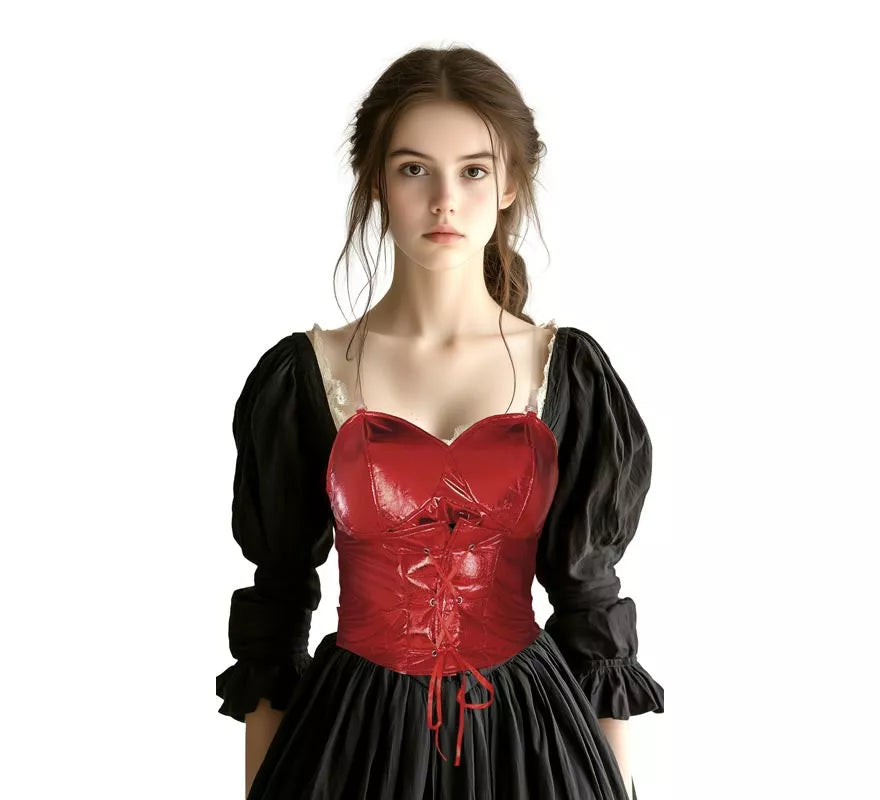 Translation missing: de.Corset rojo para mujer