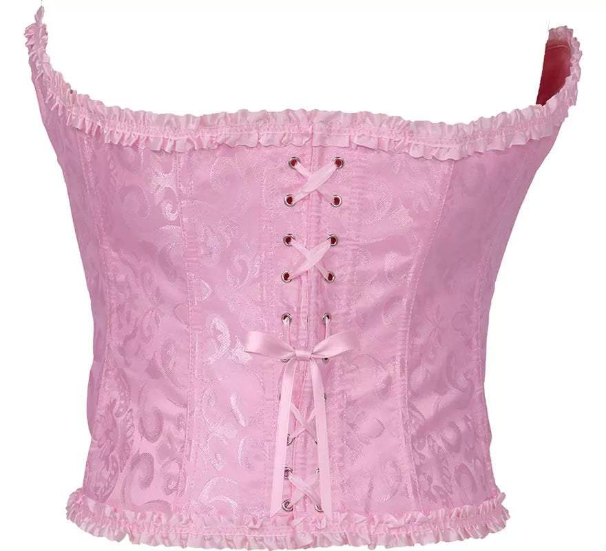 Translation missing: de.Corset rosa con Lazo para mujer