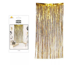 100X200 cm Goldener Vorhang