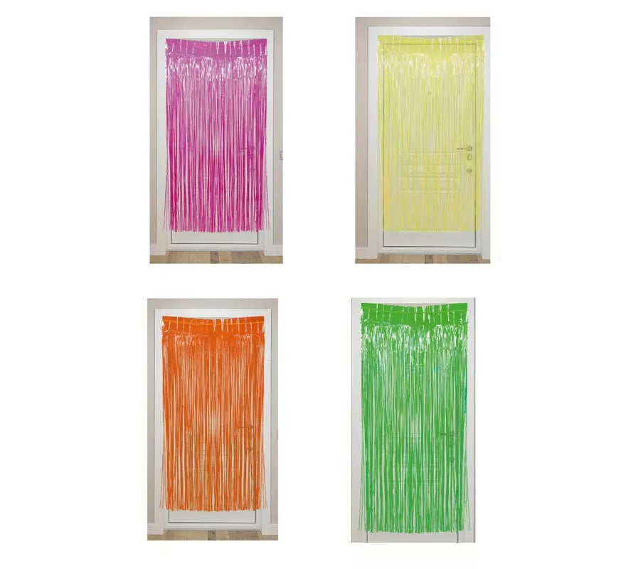 Cortina para Puerta de 100 x 200 cm en varios colores Neón