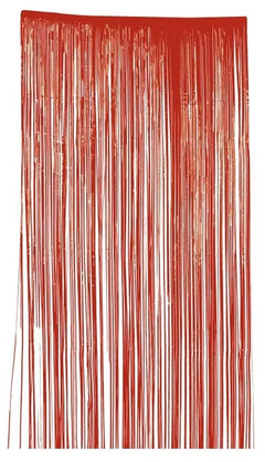 Roter Vorhang 100x200 cm