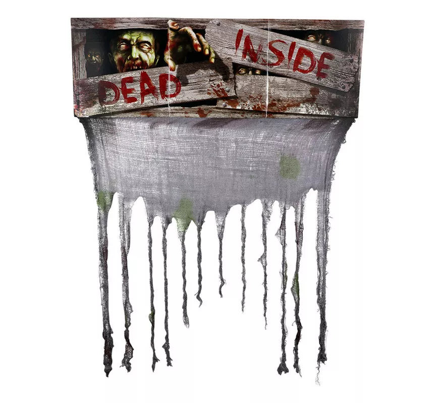 Translation missing: de.Cortina Zombie de 127X58 cm