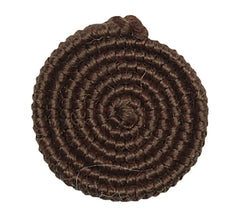 BROWN Wollkrepp für Bärte und Haarteile