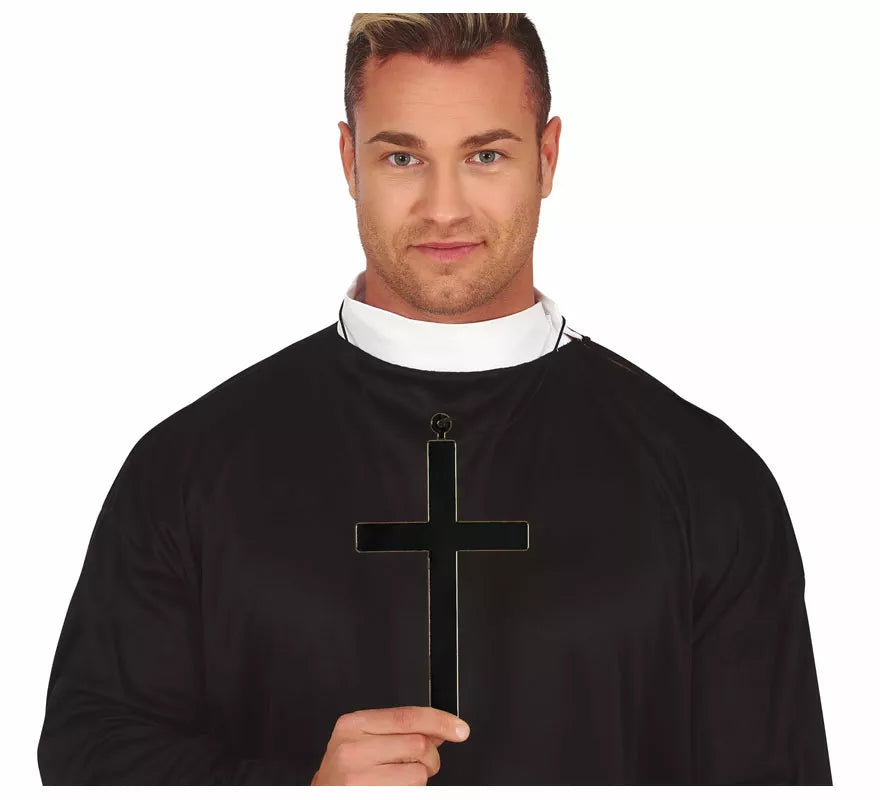 Translation missing: de.Cruz Negra de Sacerdote de 22 cm