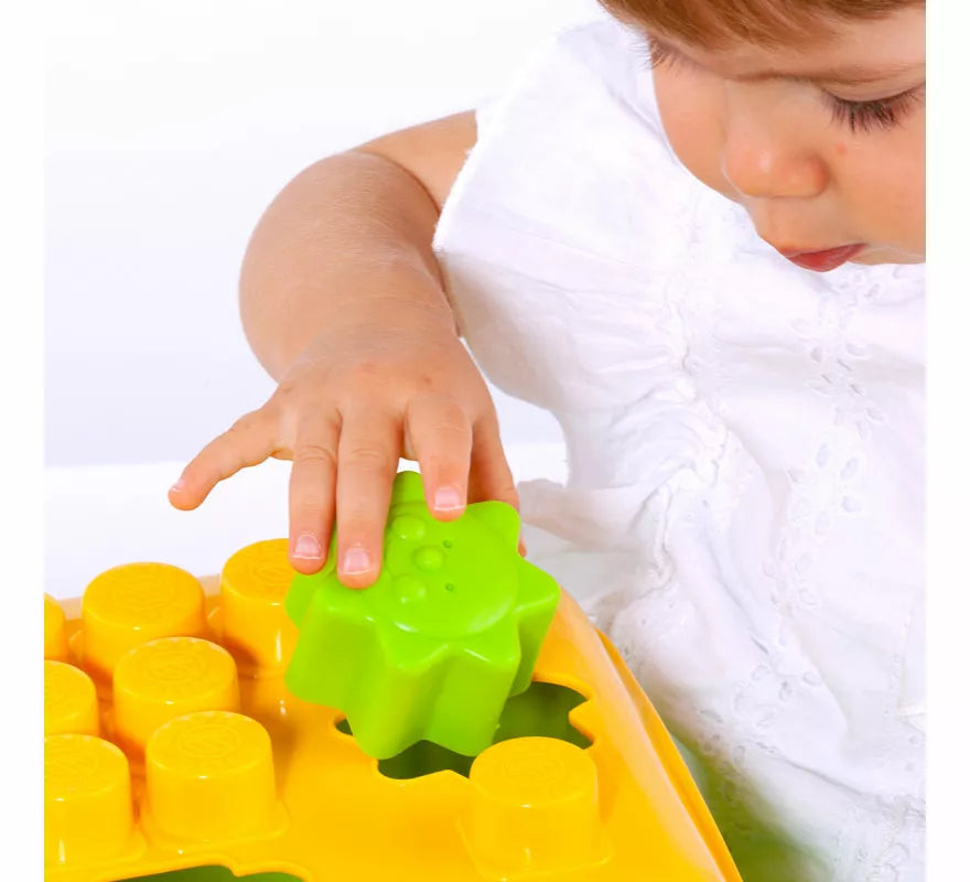 Translation missing: de.Cubeta de Bloques y Puzzles Blandos con 15 Piezas