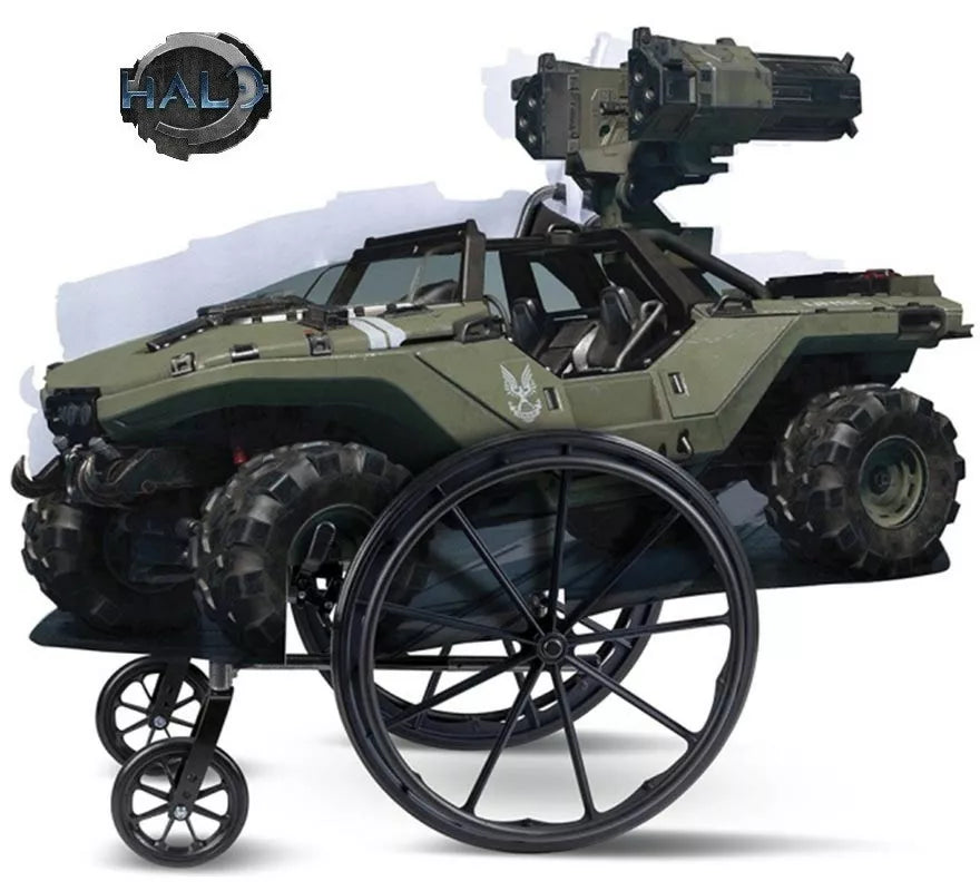 Translation missing: de.Cubierta Adaptable para Silla Ruedas de Warthog Halo