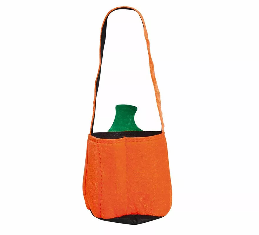 Cubo Calabaza Feliz de Fieltro de 25 cm