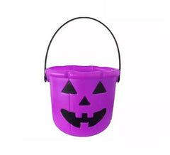 20 cm großer Halloween-Kürbiseimer in verschiedenen Farben
