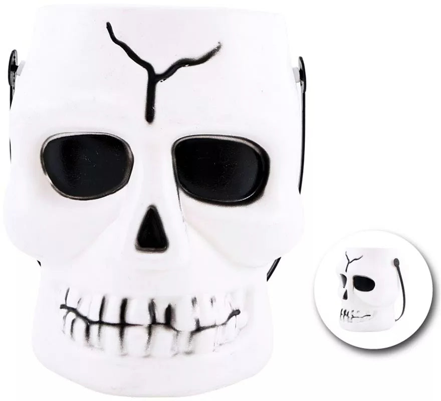 Translation missing: de.Cubo Calavera Blanca de 14x16x17 cm