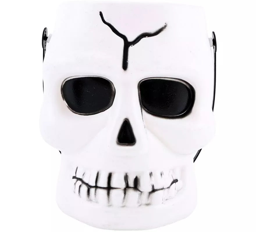 Translation missing: de.Cubo Calavera Blanca de 14x16x17 cm