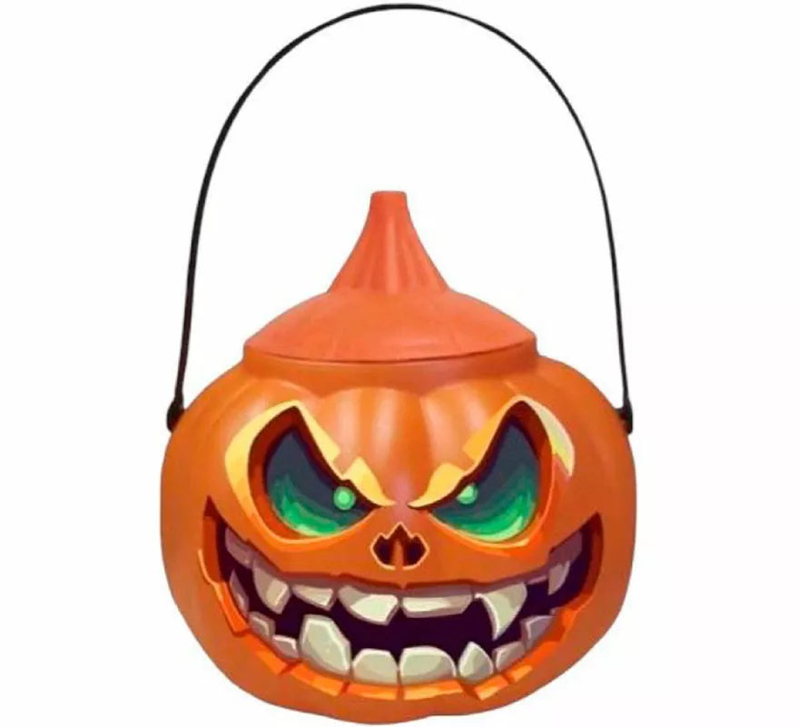 Translation missing: de.Cubo de Calabaza Espantosa con Tapa para Caramelos
