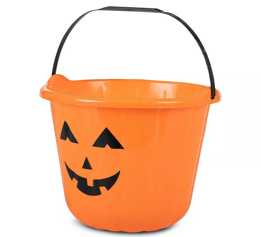 Cubo de Calabaza feliz de 22,5x23x18 cm