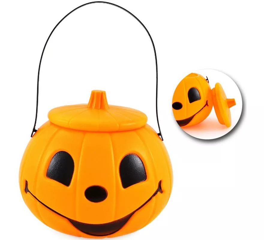 Translation missing: de.Cubo de Calabaza naranja con Tapa