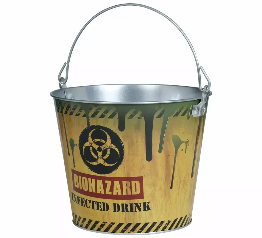 Translation missing: de.Cubo Metal Biozard amarillo de 19X23 cm
