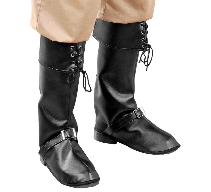 Translation missing: de.Cubre Botas con Hebillas Símil Piel en 2 Colores Surtidos
