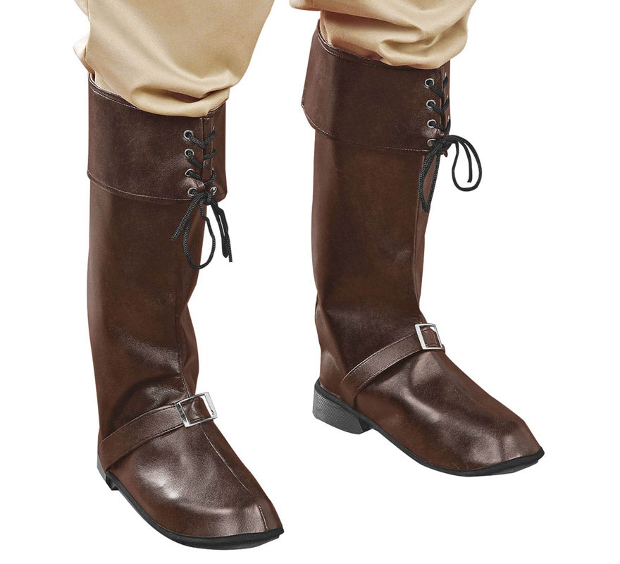 Translation missing: de.Cubre Botas con Hebillas Símil Piel en 2 Colores Surtidos